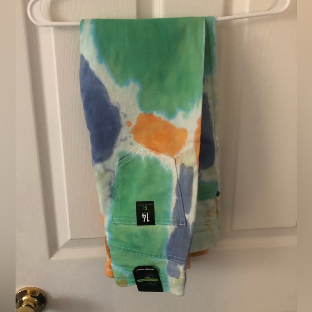 Kids Sacred Crown, Slim fit tye-dyed size 14,